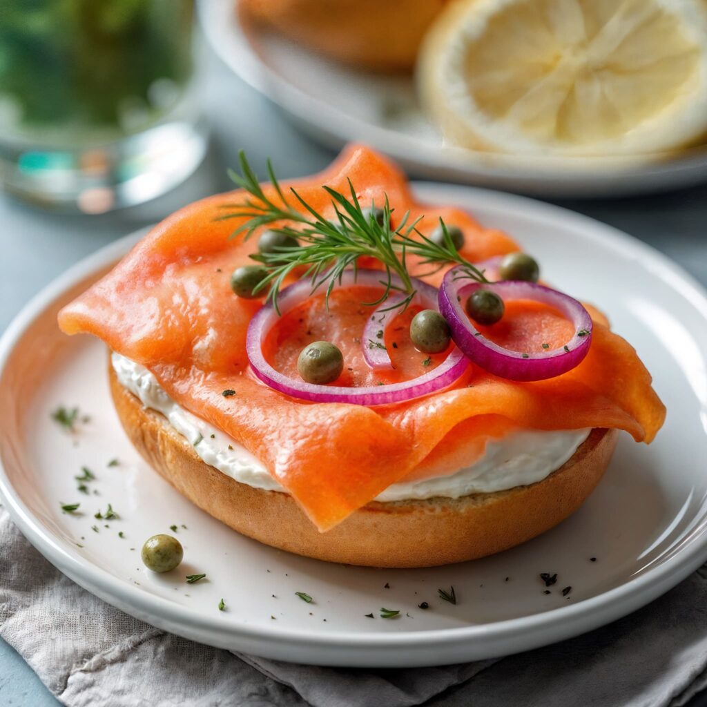Smoked Salmon Bagel.14