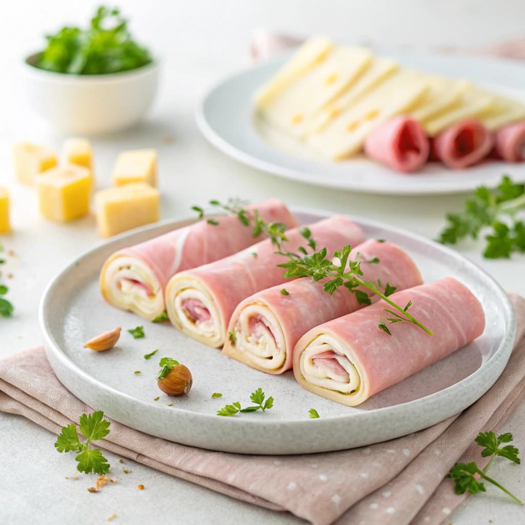 Ham & Cheese Roll-Ups