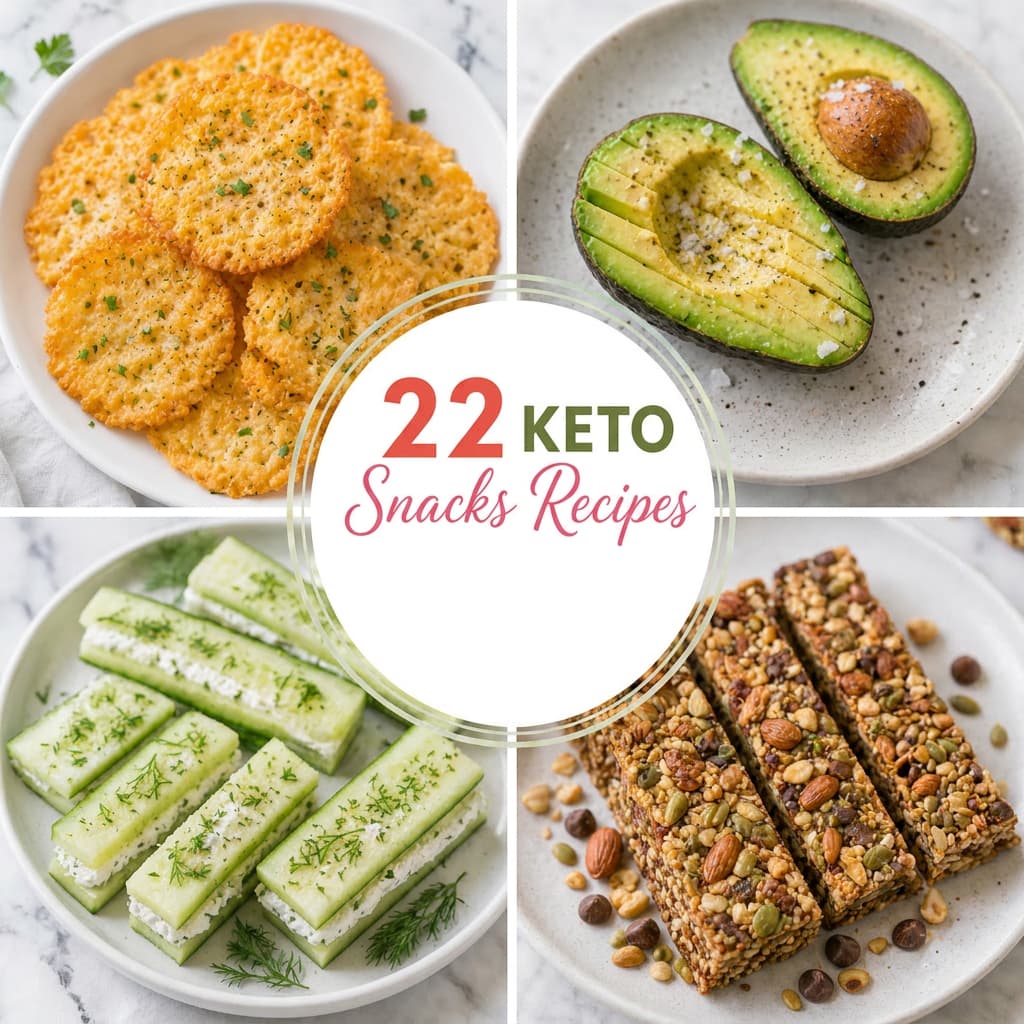 22 Keto Snacks Recipes & Ideas for On-the-Go & At Home