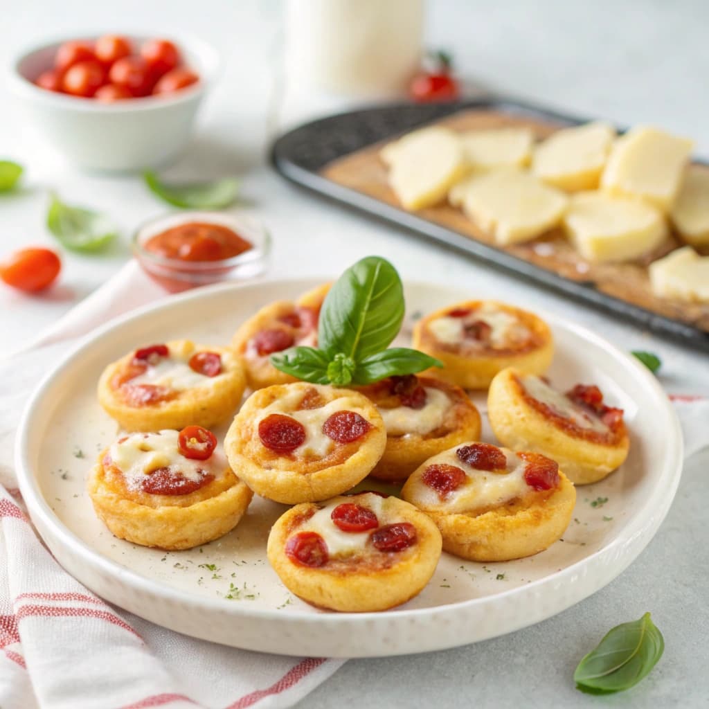 Keto Pizza Bites