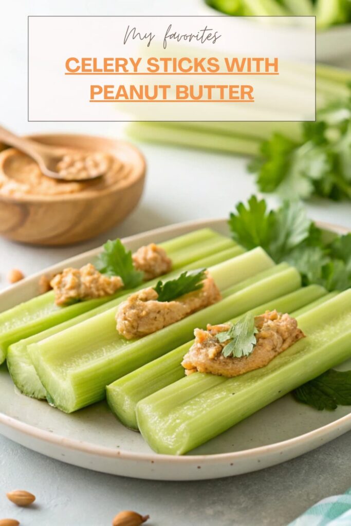 Celery Sticks with Peanut Butter (1)