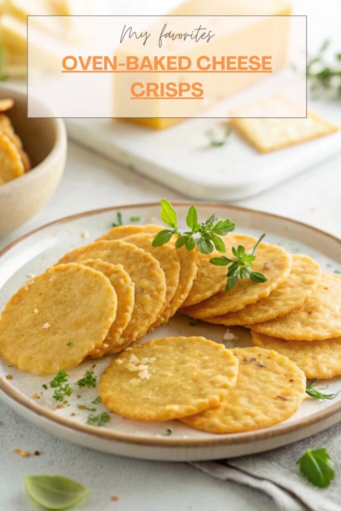 Oven-Baked Cheese Crisps (1)