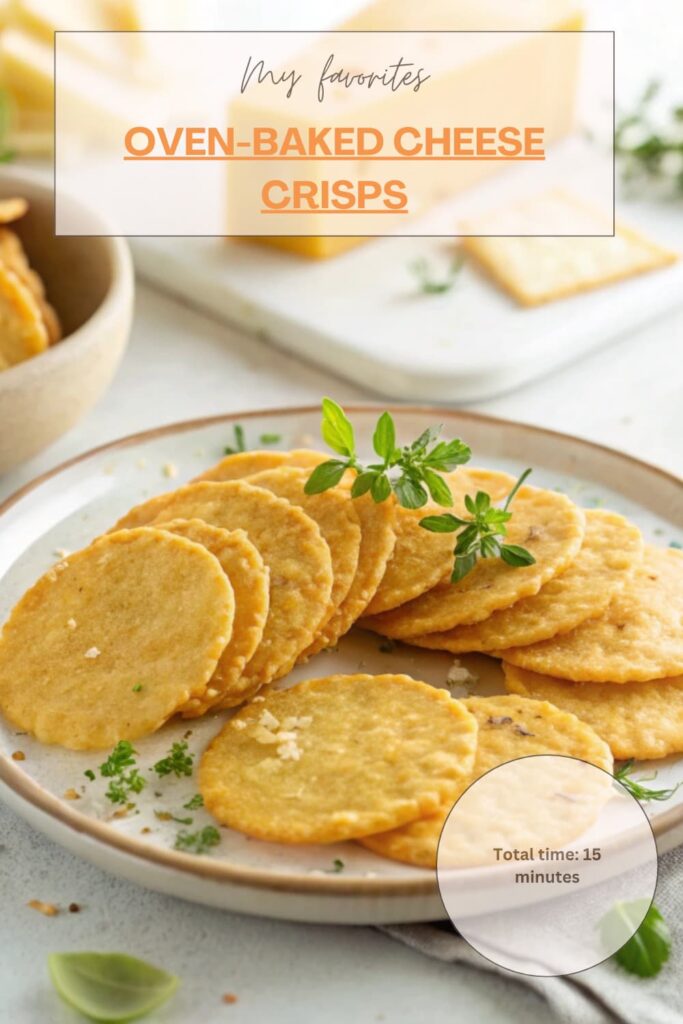 Oven-Baked Cheese Crisps (2)