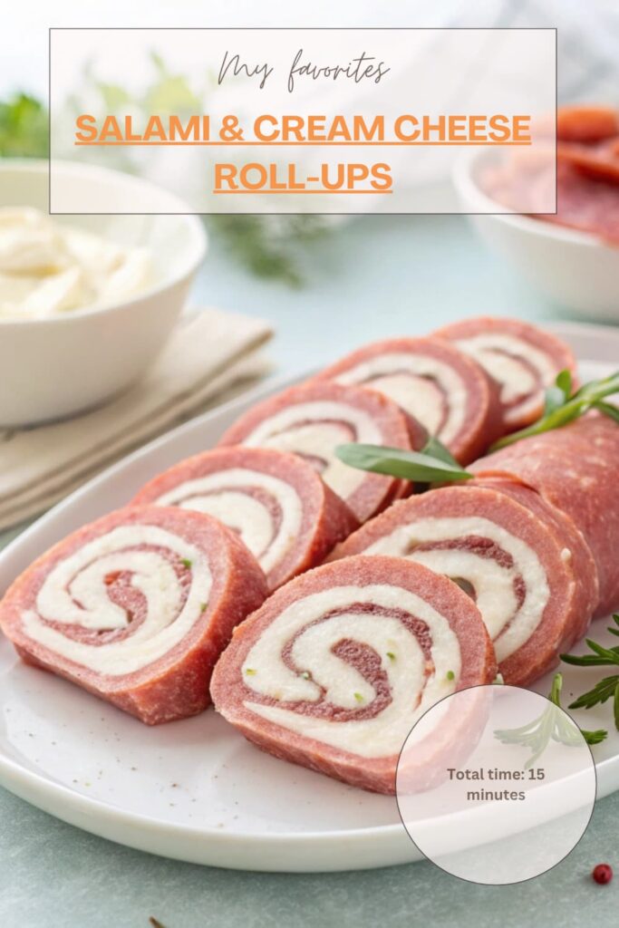 Salami & Cream Cheese Roll-Ups (2)