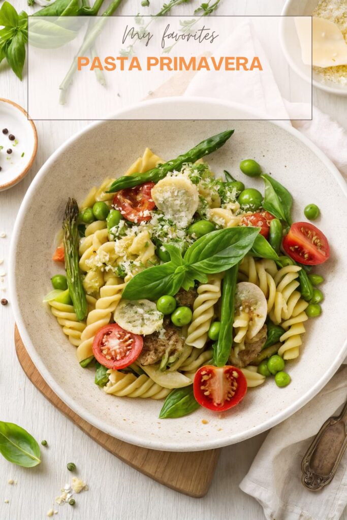 Pasta Primavera Pasta Primavera