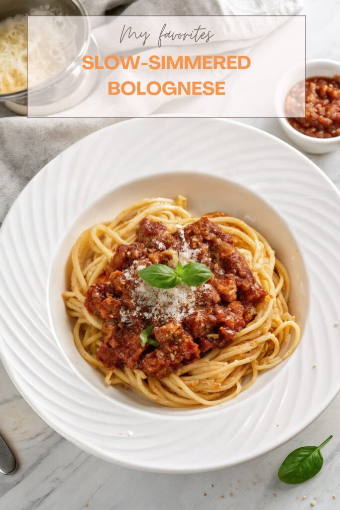 Slow-Simmered Bolognese