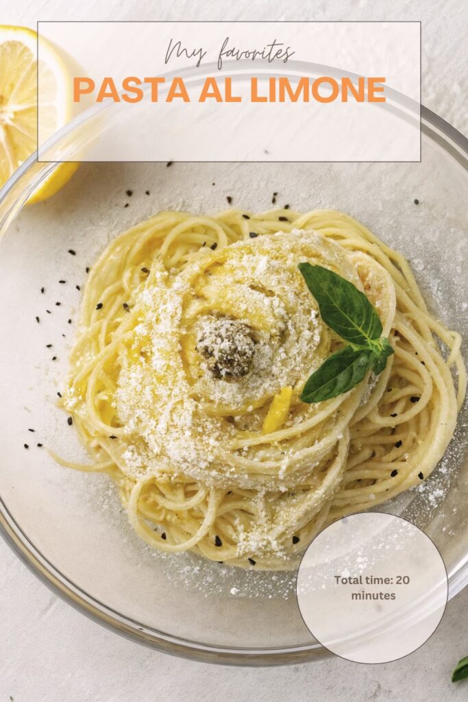 Pasta al Limone Pasta al Limone