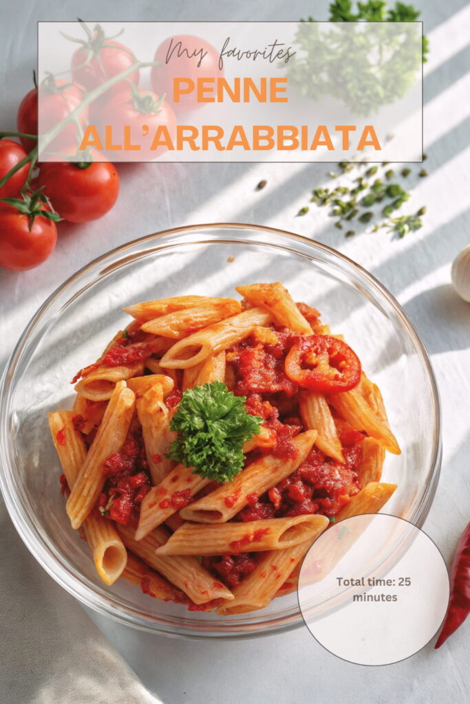 Penne all’Arrabbiata Penne all’Arrabbiata