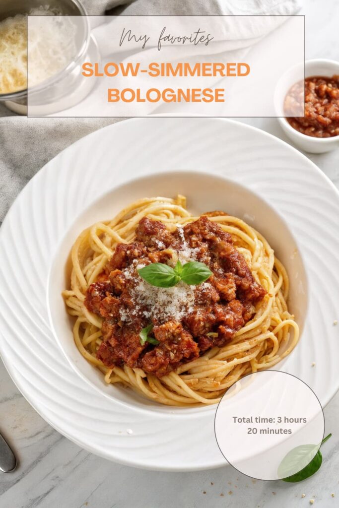 Slow-Simmered Bolognese