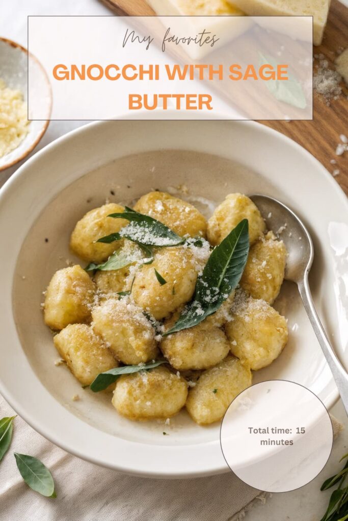 Gnocchi with Sage Butter