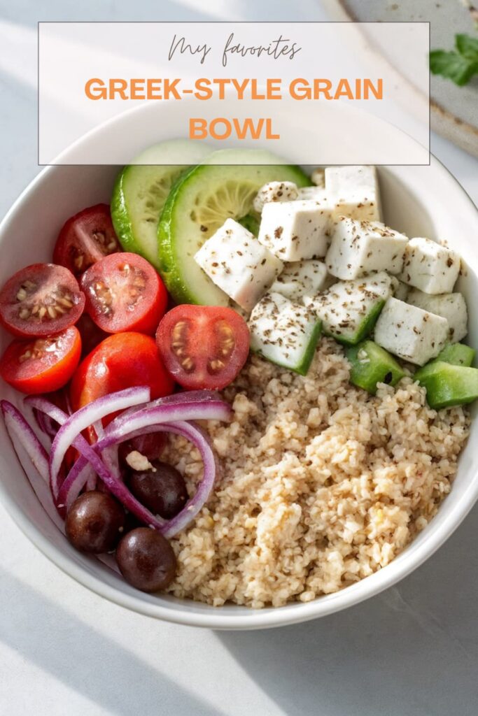 Greek-Style Grain Bowl Greek-Style Grain Bowl