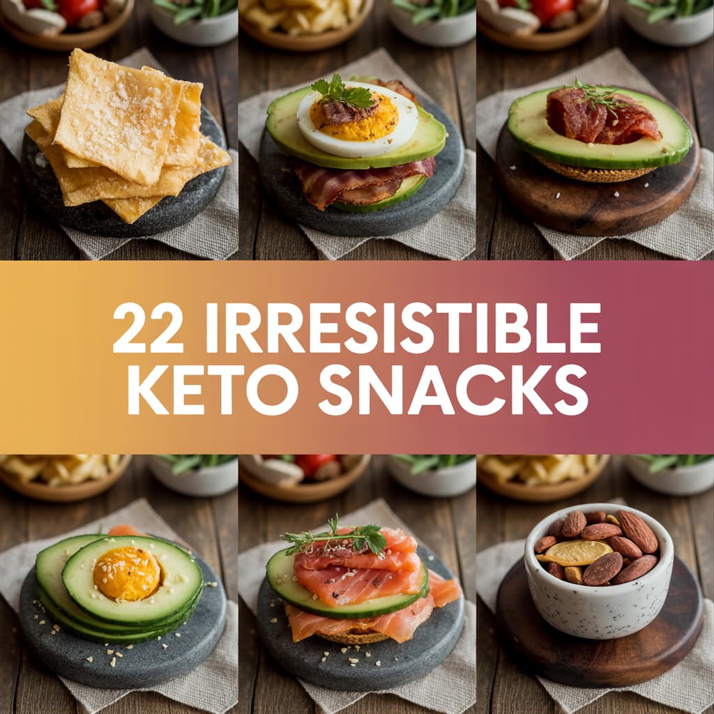 22 irresistible keto snacks 