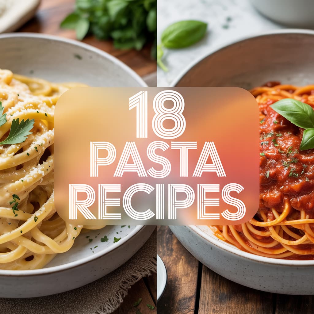 18 Pasta recipes