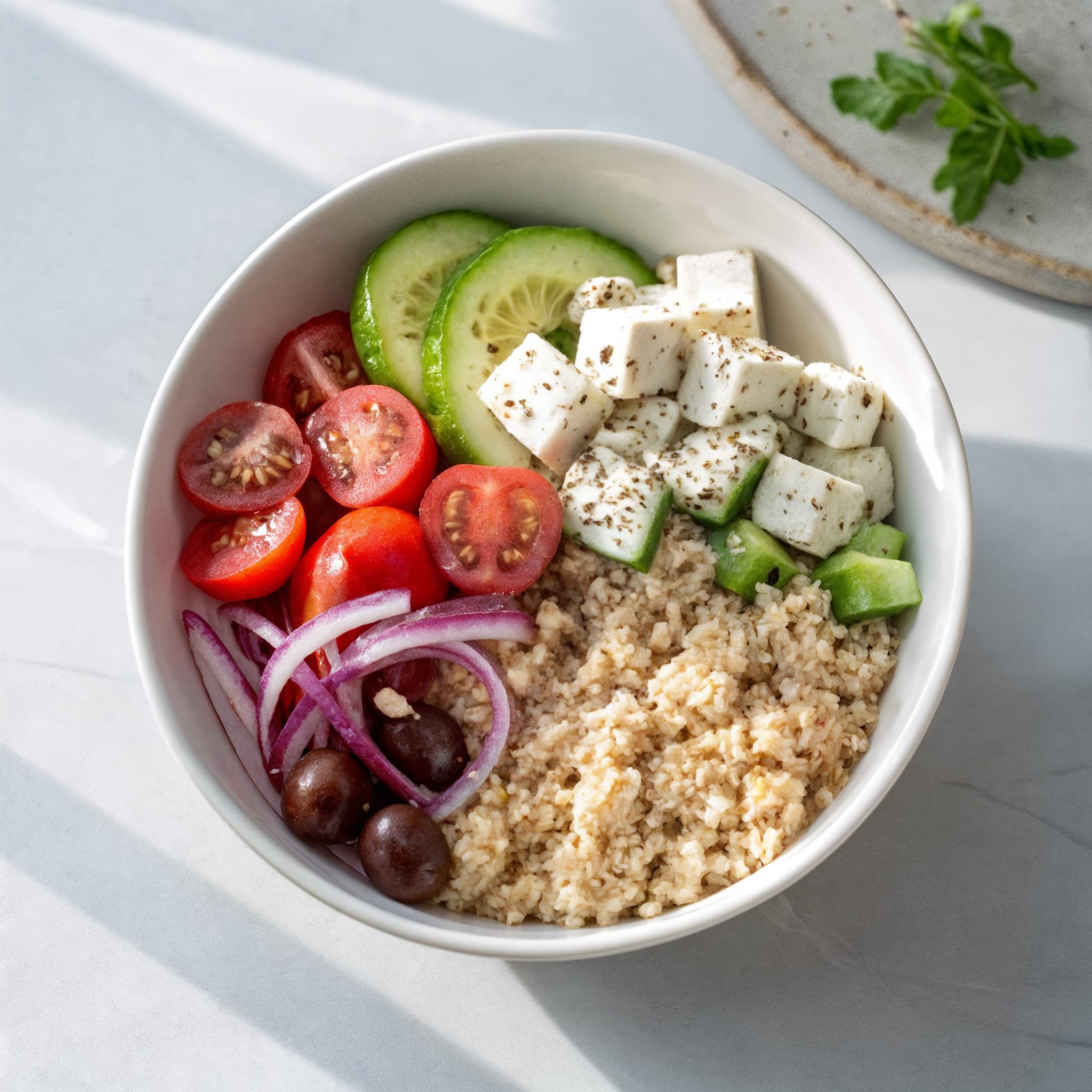 Greek-Style Grain Bowl