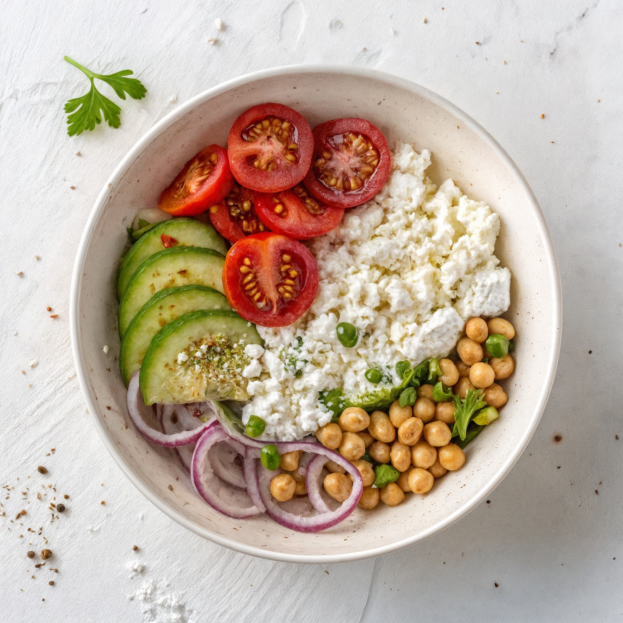 Cottage Cheese Savory Bowl