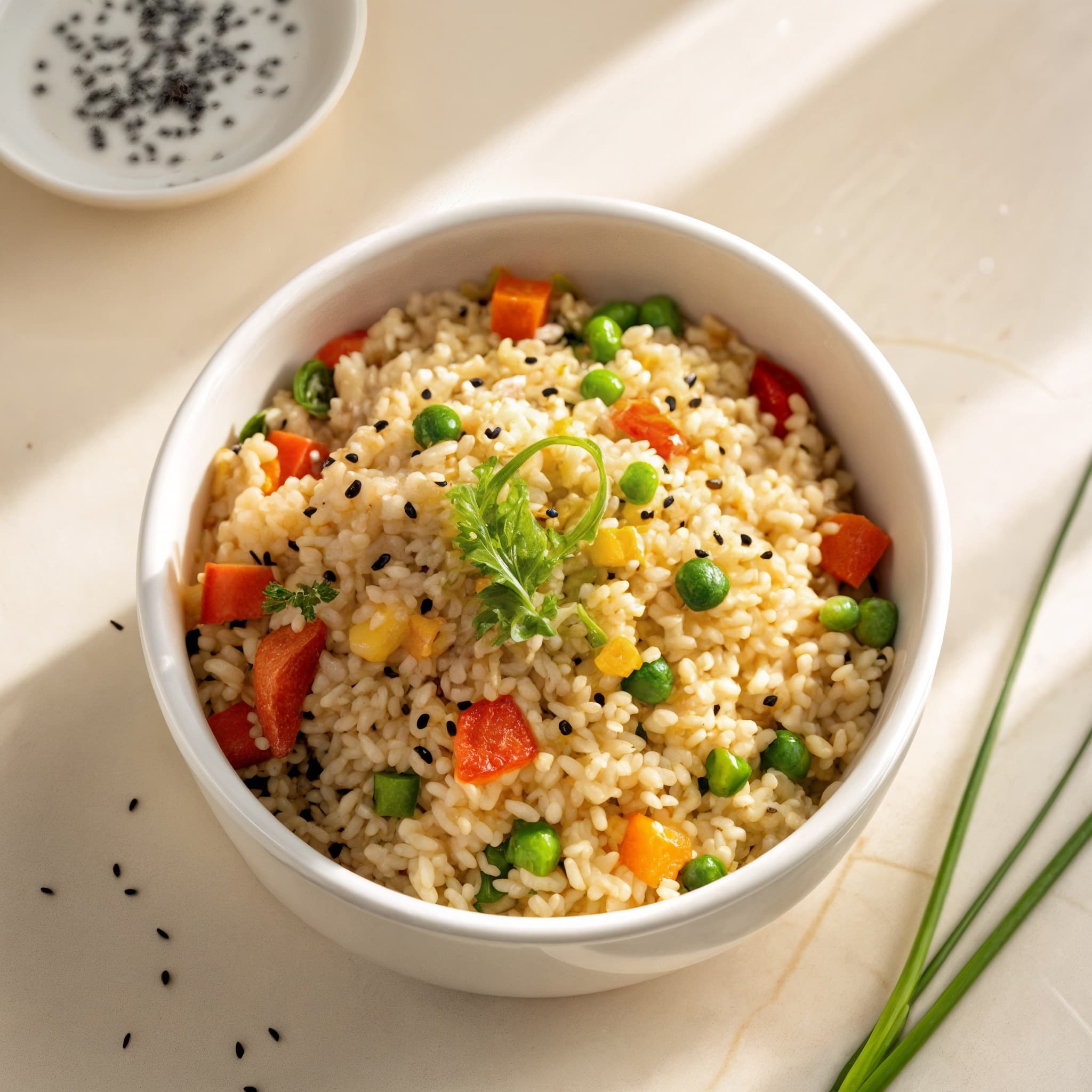 Fried Rice with Egg and Veggies