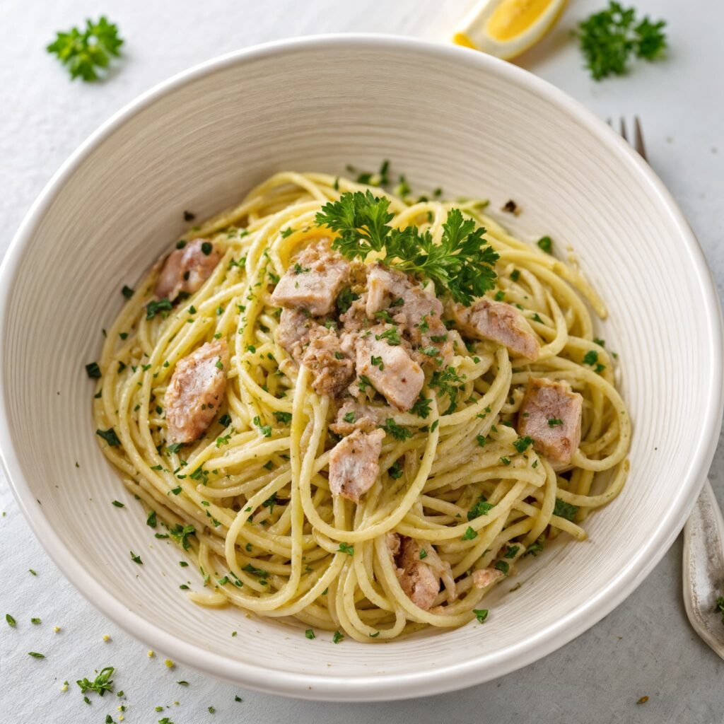 Tuna Lemon Pasta Tuna Lemon Pasta