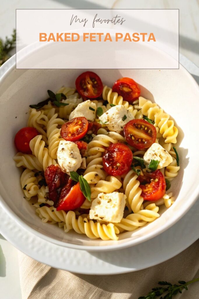Baked Feta Pasta