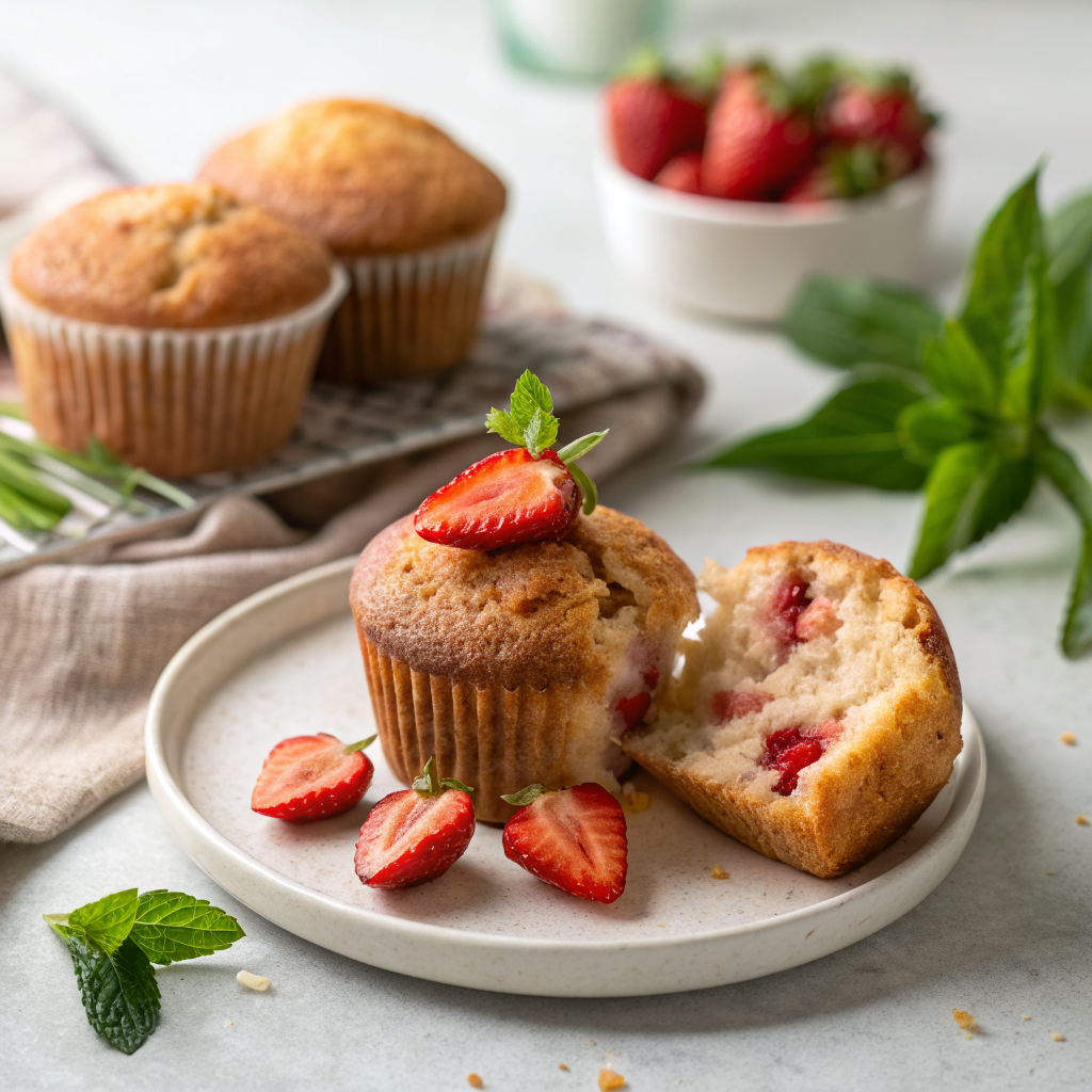 Homemade Strawberry Muffin Recipes