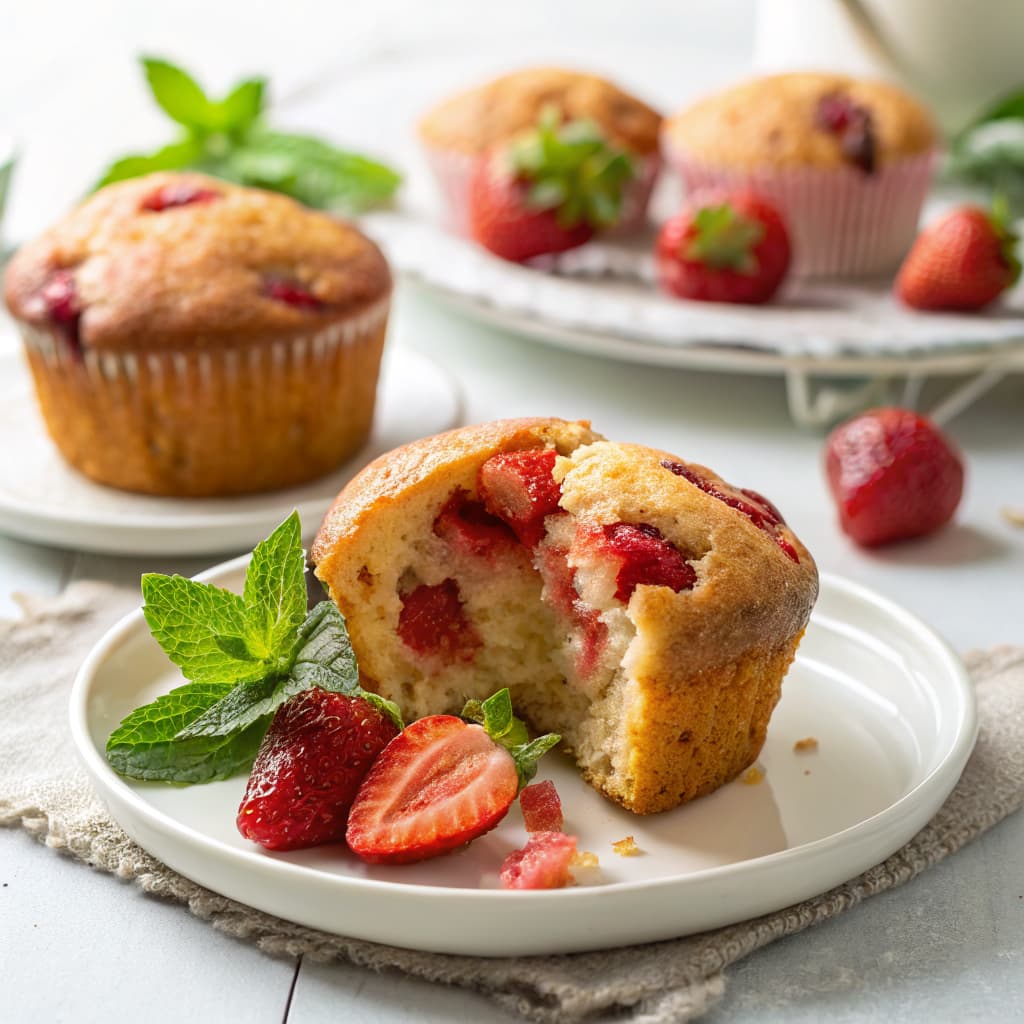 Moist Strawberry Muffin Recipes