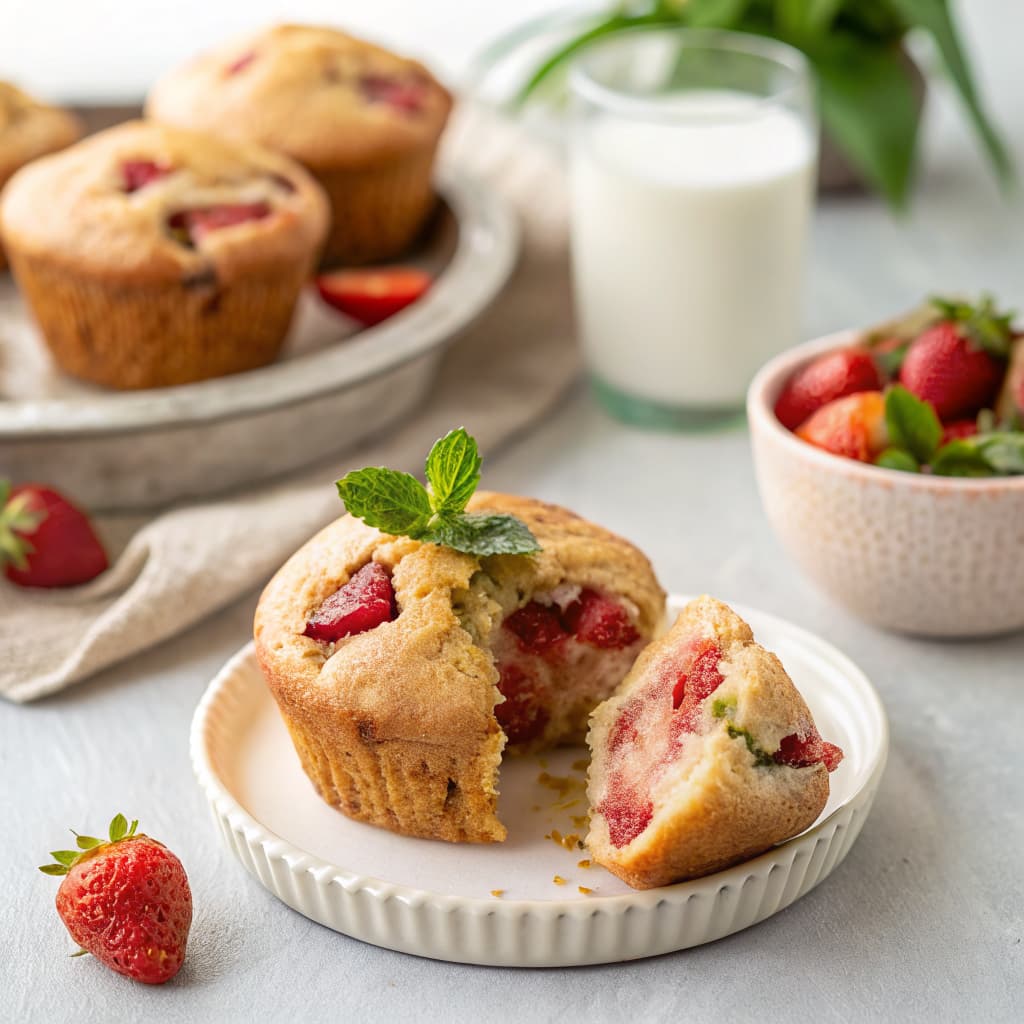 Vegan Strawberry Muffin Recipes