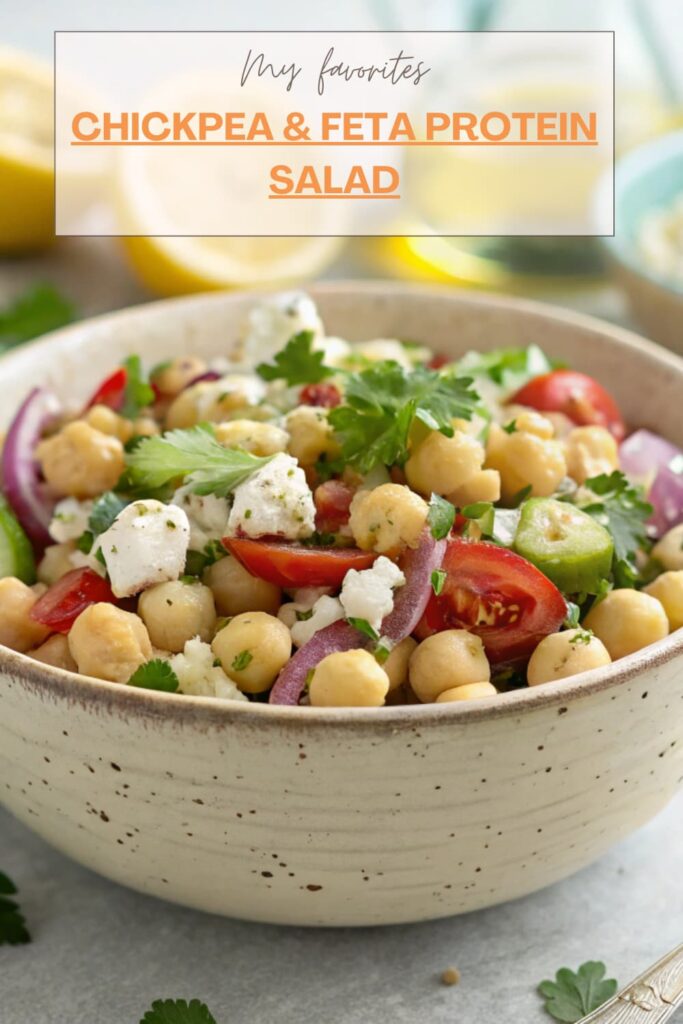 Chickpea & Feta Protein Salad (1)