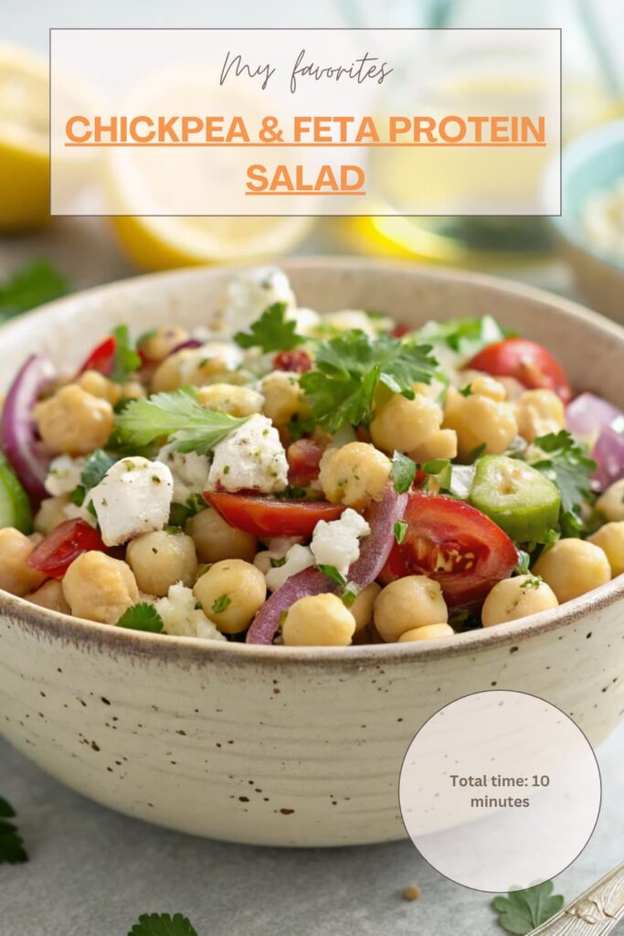 Chickpea & Feta Protein Salad (2)