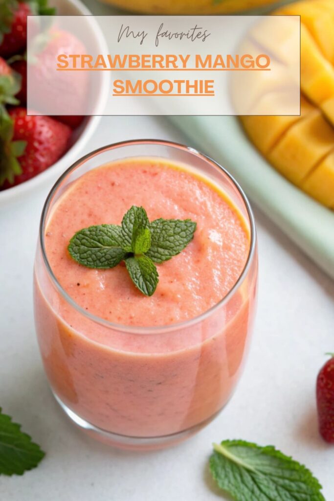 Strawberry Mango Smoothie (1)