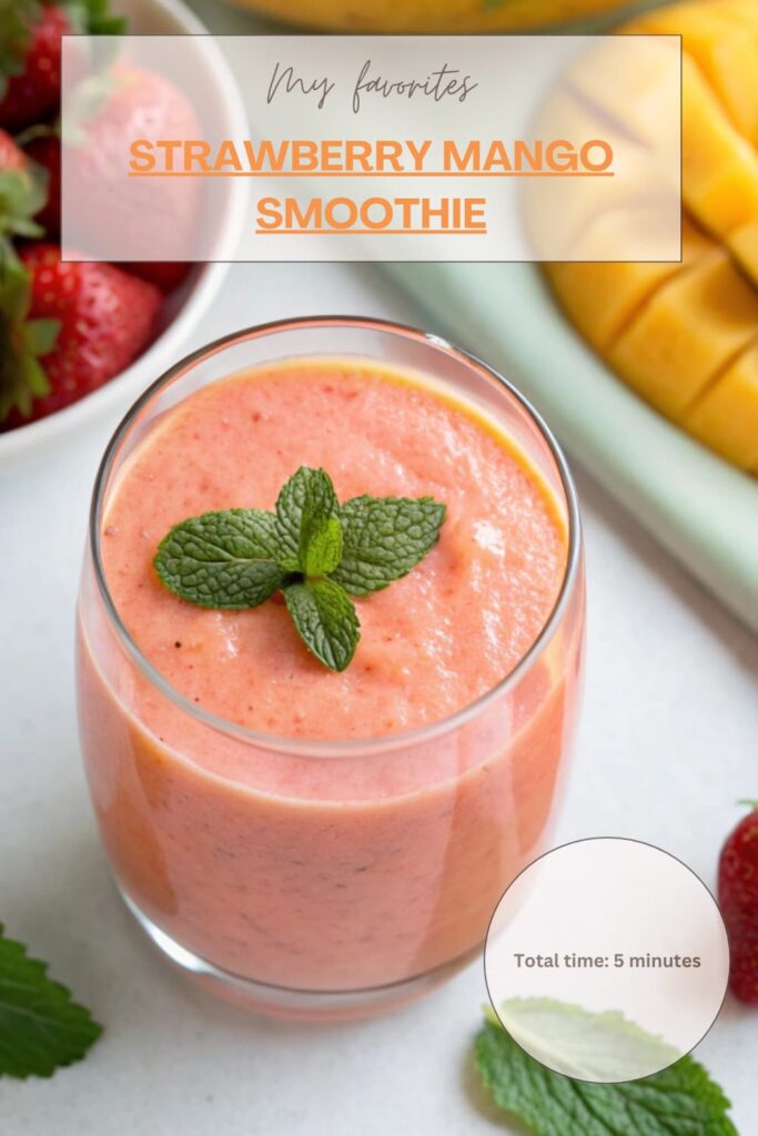 Strawberry Mango Smoothie (2)