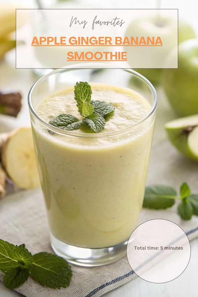 Apple Ginger Banana Smoothie2