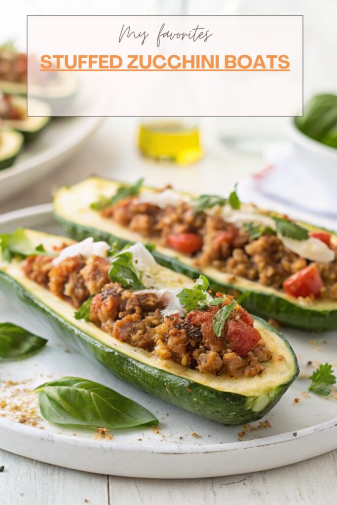 Stuffed Zucchini Boats (1)