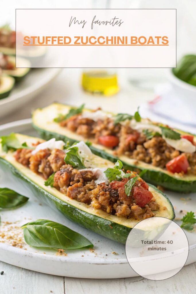 Stuffed Zucchini Boats (2)