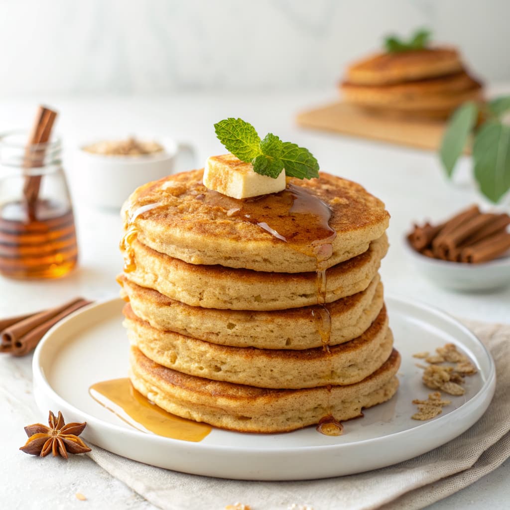 2. Pumpkin Spice Buttermilk Pancakes